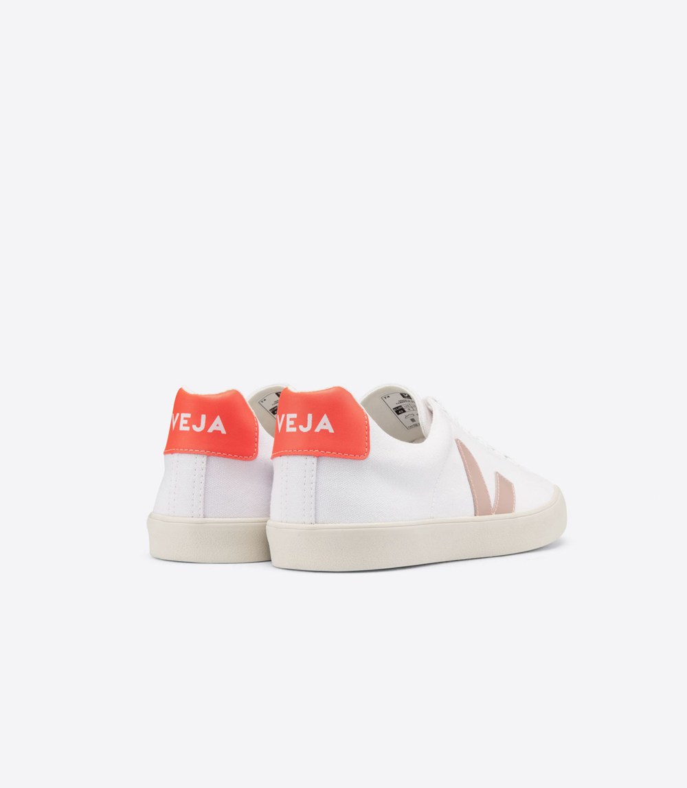 Tenis Veja Mujer - Esplar Se Lona - Blancos - 468BSZCNK